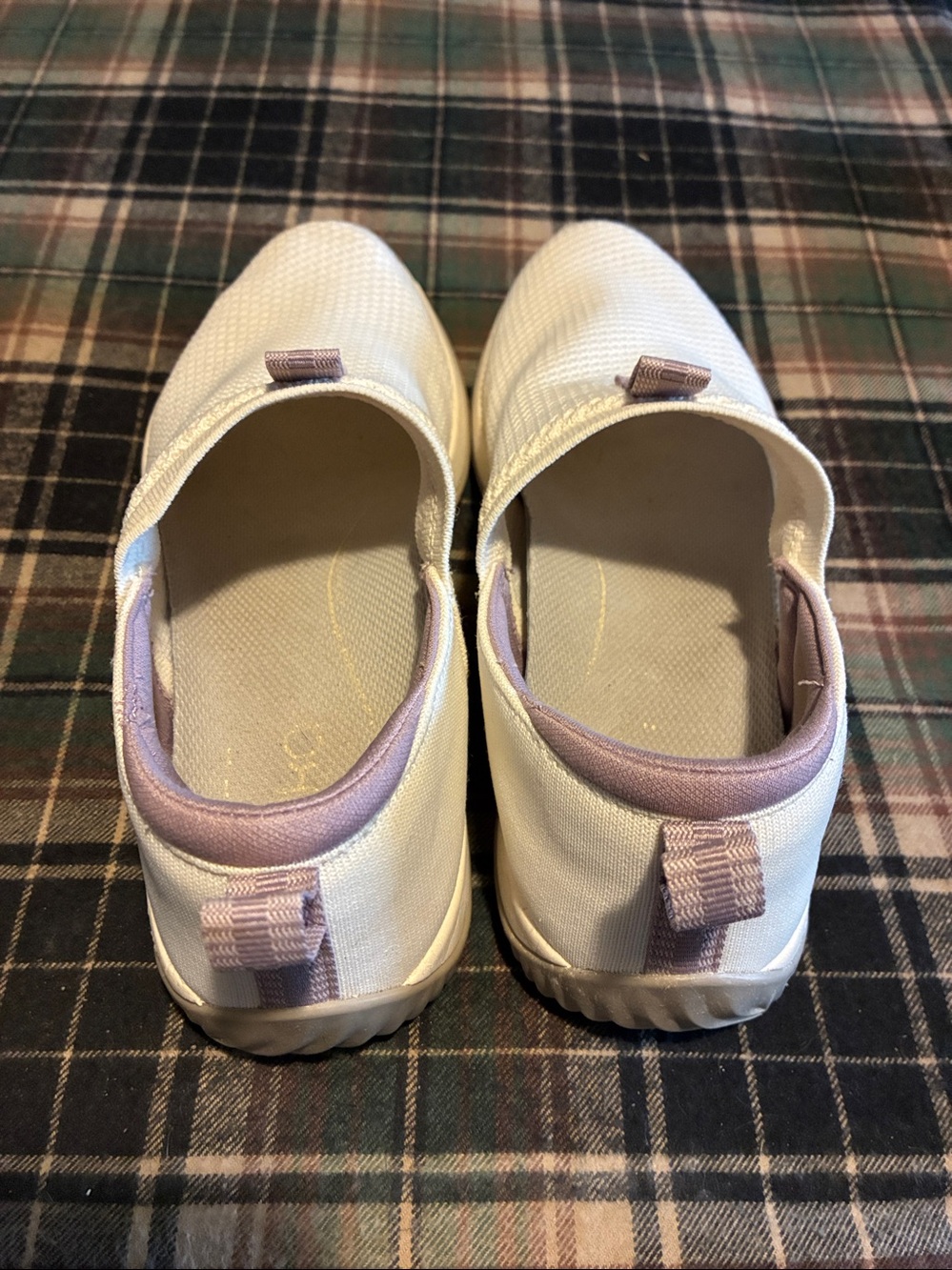 Ryka White Slip-On Knit Sneakers - Picture 6 of 9